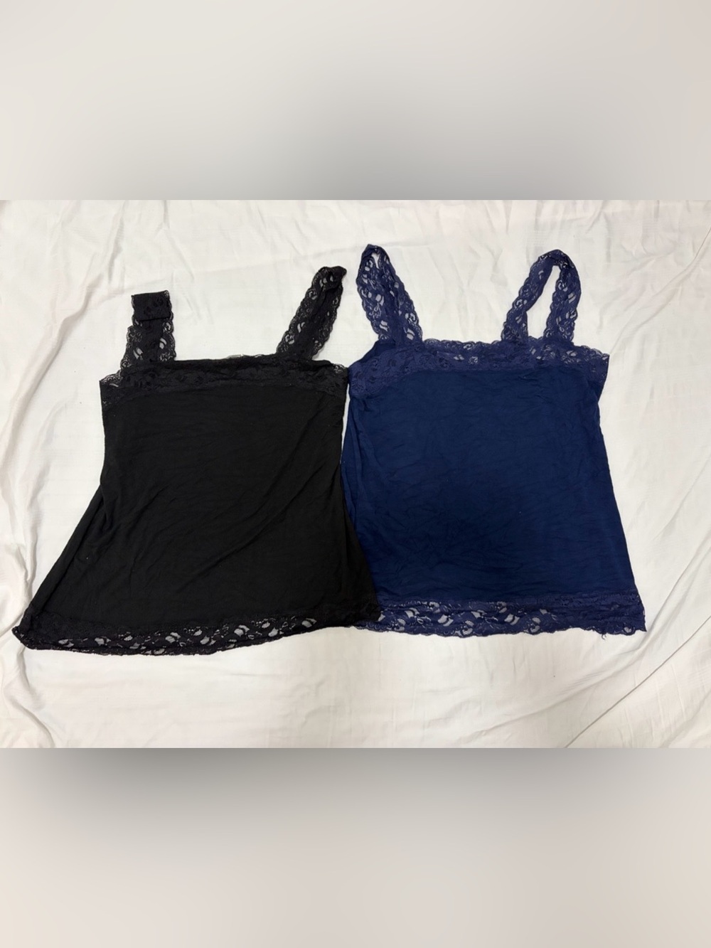 Halogen lace tanks - 2